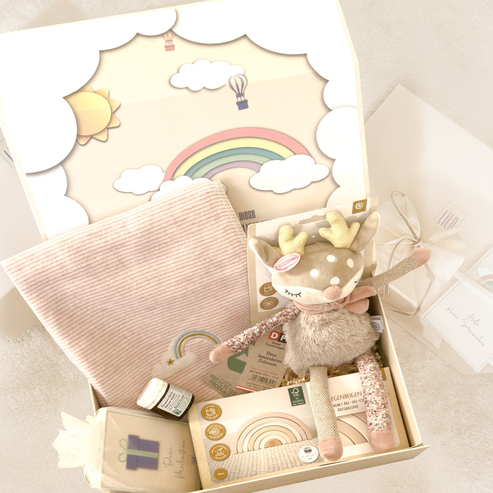 Geschenkboxen zur Geburt