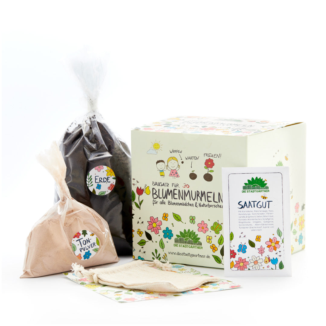 DIY Blumenmurmeln-Bausatz