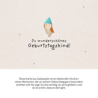 Grußkarte - Du wunderschönes Geburtstagskind