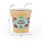 Schokoblumen aus dem Becher